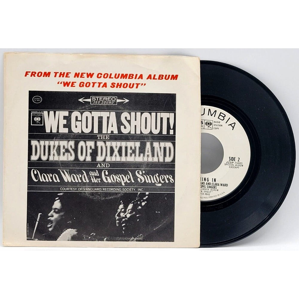 DUKES OF DIXIELAND & CLARA WARD & HER GOSPEL SINGERS - 45 & PS *PROMO*